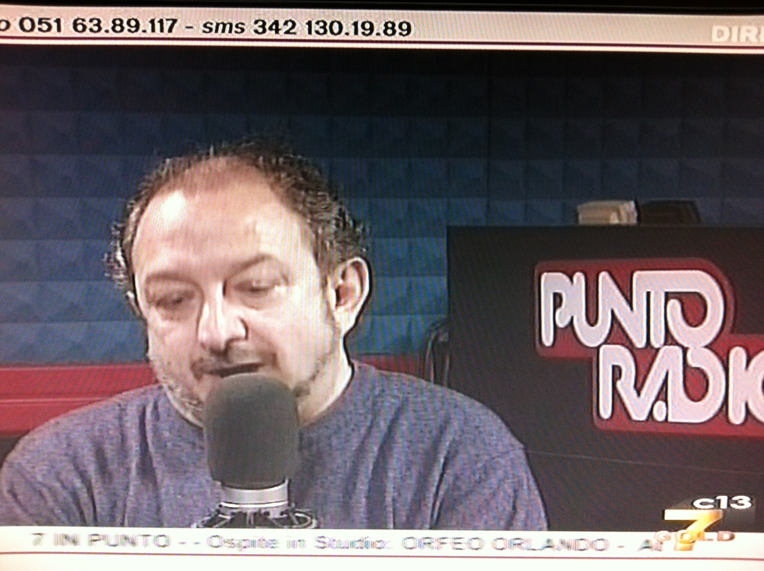 Orfeo Orlando, ospite a Punto Radio