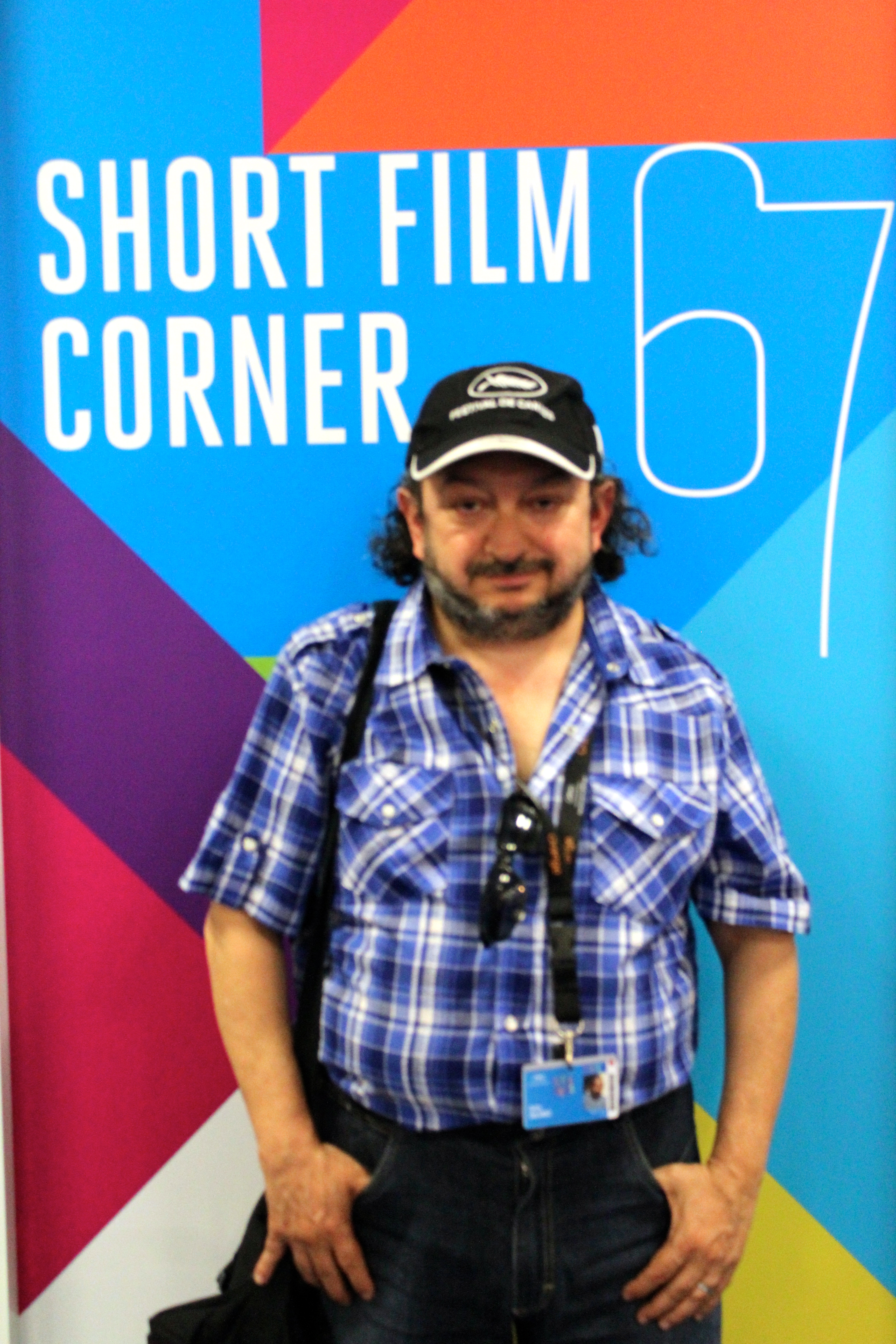 Orfeo Orlando, allo Short Film Corner di Cannes 2014 , con il suo short movie 