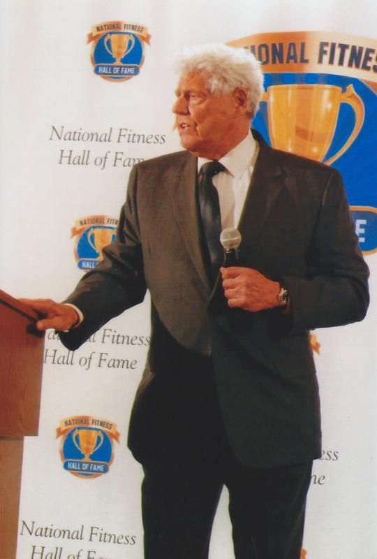 Presenting at National Fitness Banquet