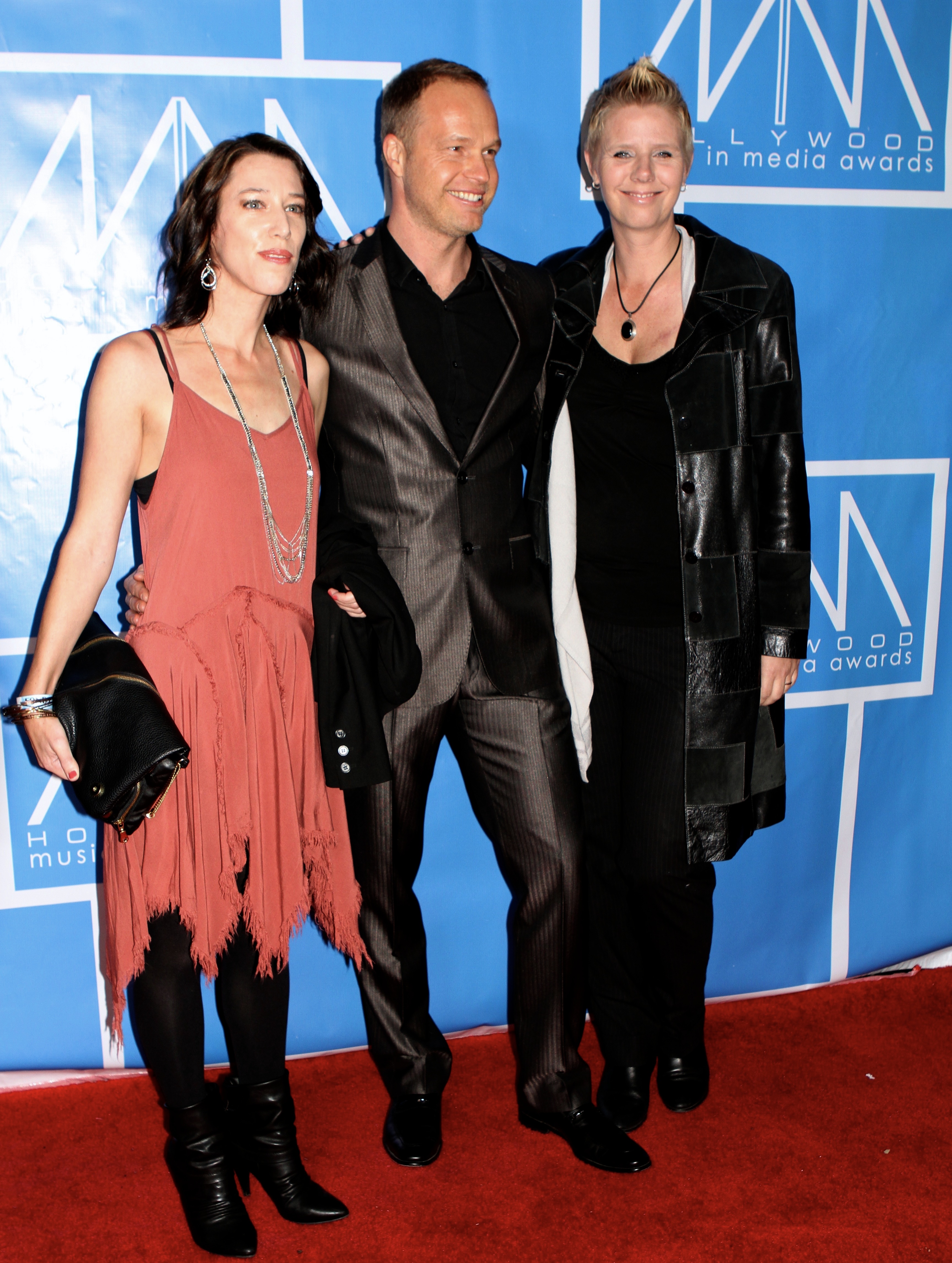 Dominique Schilling, Kim Planert, and Caroline Risberg at the Hollywood Music in Media Awards