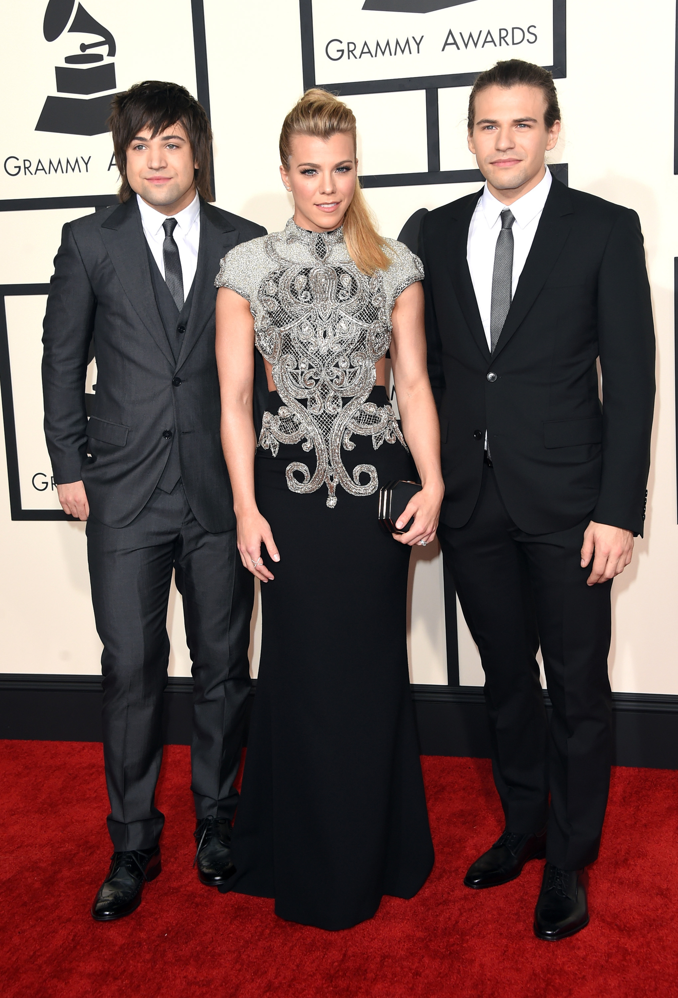 Reid Perry, Kimberly Perry and Neil Perry in The 57th Annual Grammy Awards (2015)