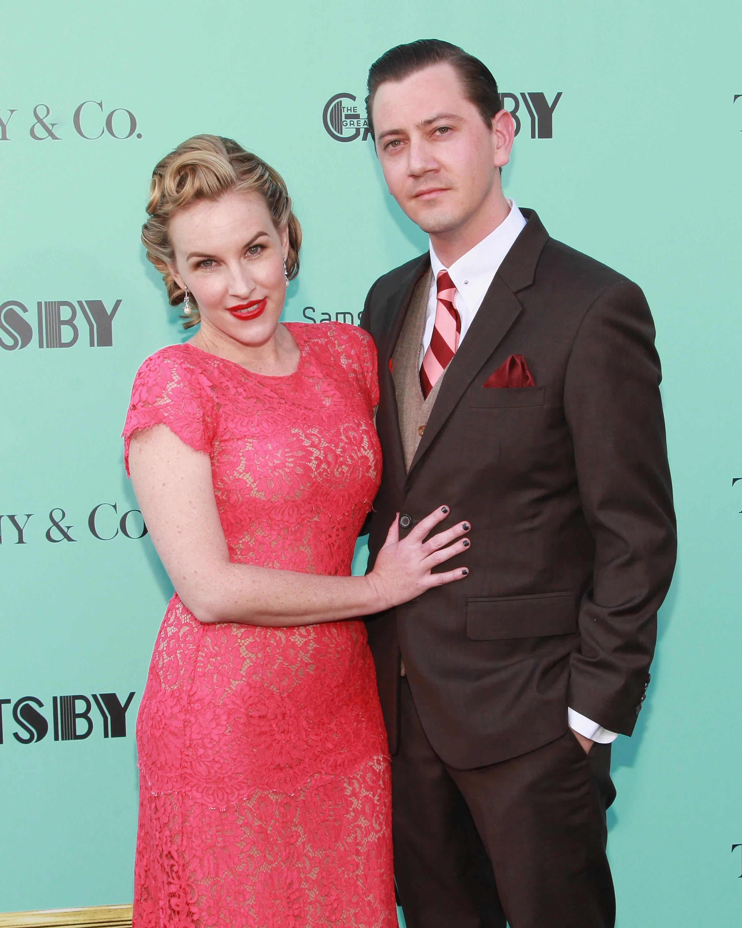 Kate Mulvany & Hamish Michael attend the World Premiere of The Great Gatsby at Avery Fisher Hall, Lincoln Center for the Performing Arts on May 1, 2013 in New York City.