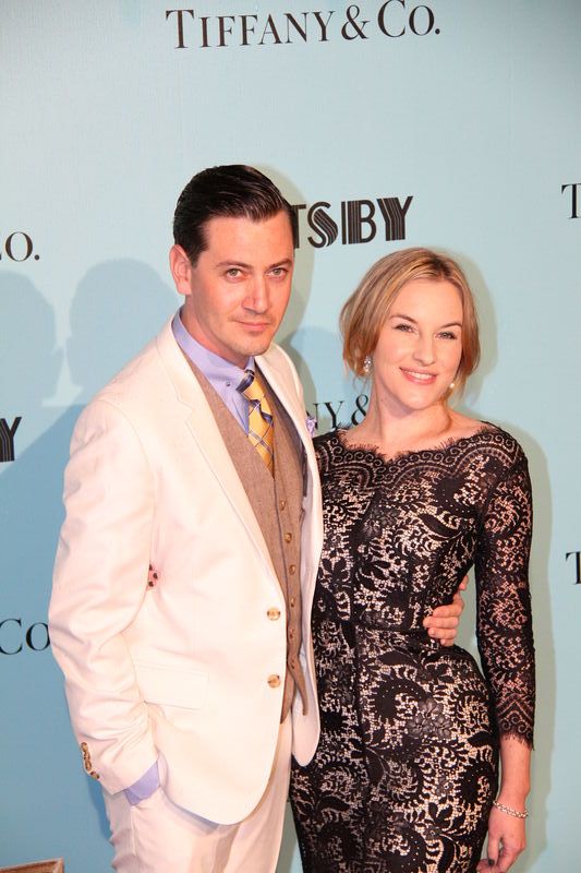 Hamish Michael and Kate Mulvany at the Australian Premiere of The Great Gatsby at Fox Studios in Sydney on May 22, 2013.
