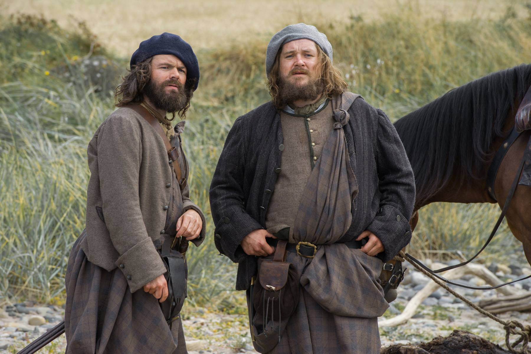 Still of Stephen Walters and Grant O'Rourke in Outlander (2014)