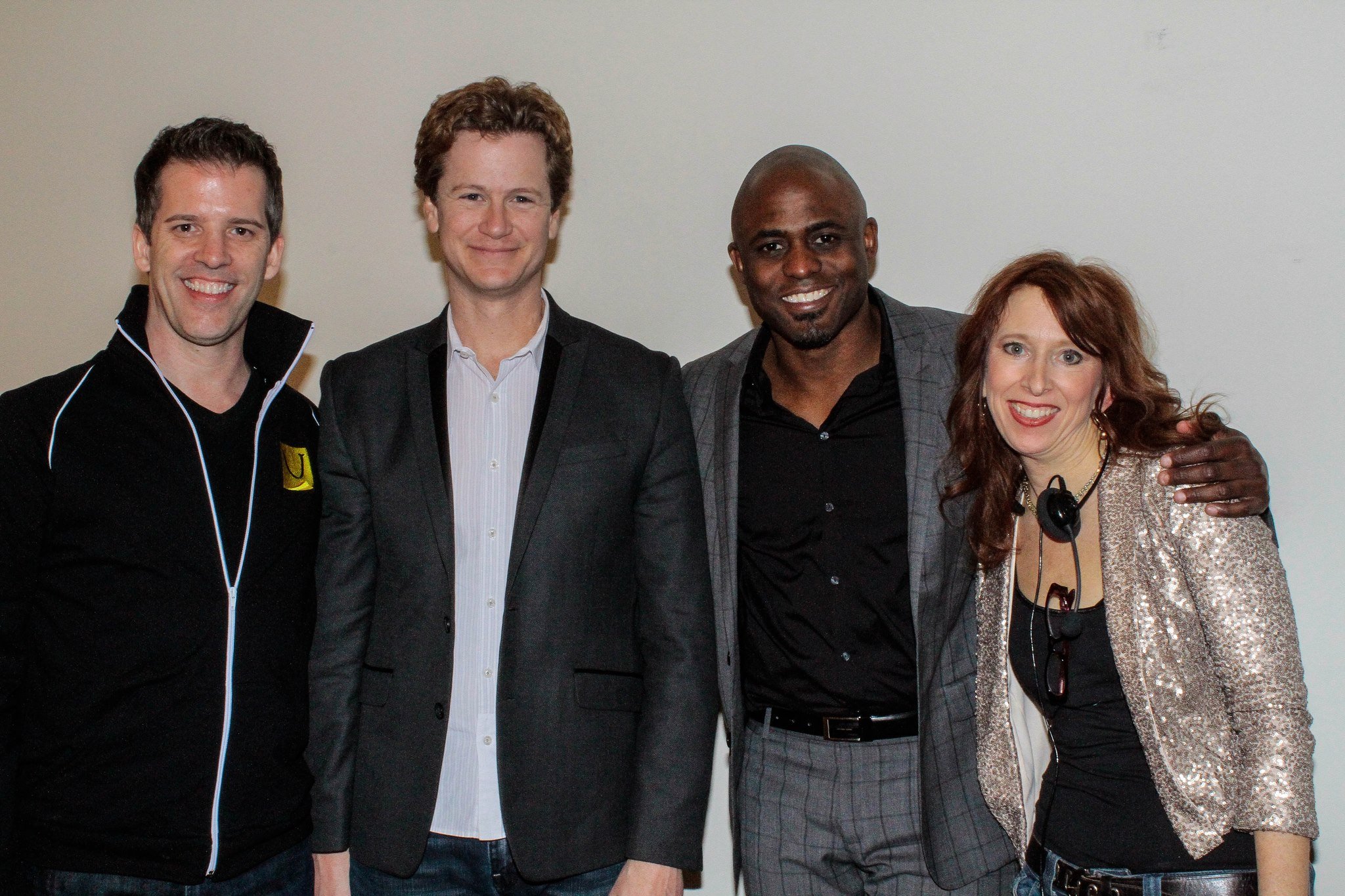 With Wayne Brady and Jonathan Mangum for LaughFest