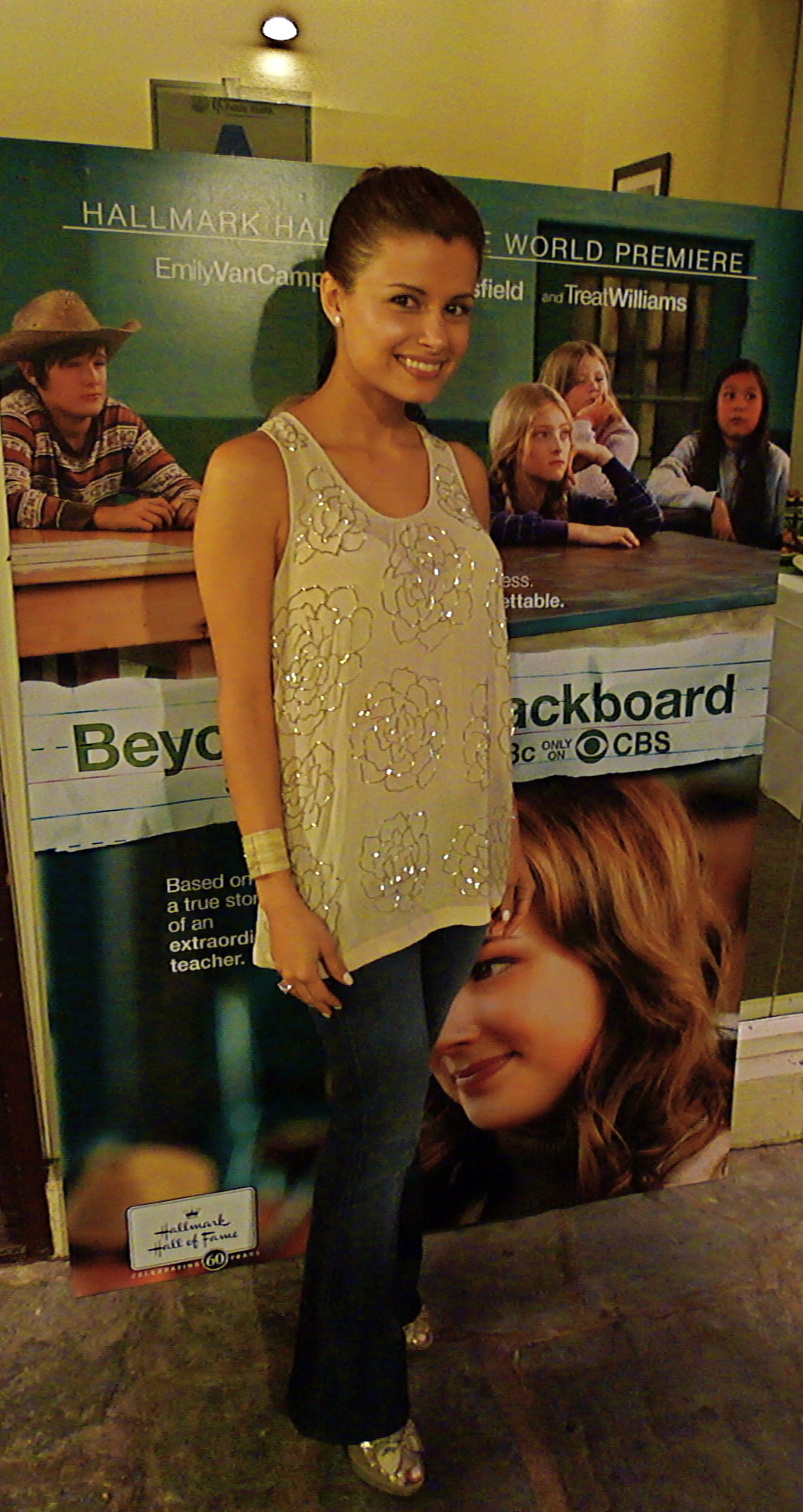 Hallmark Hall of Fame World Premiere of Beyond the Blackboard Actress Catalina Rodriguez