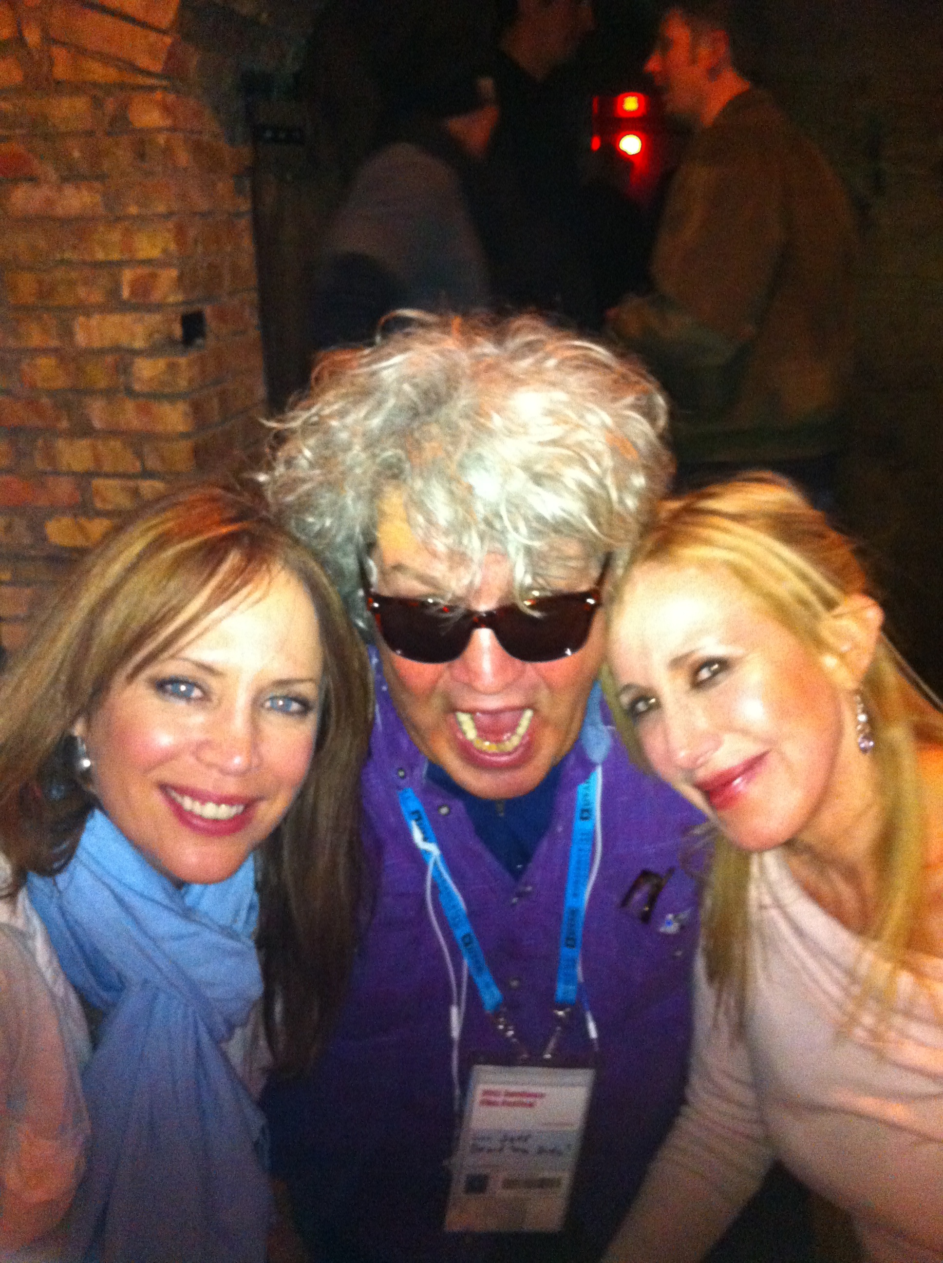 Sherrie Rose, Jeff Dowd and Elana Krauz at 2011 Sundance Film Festival