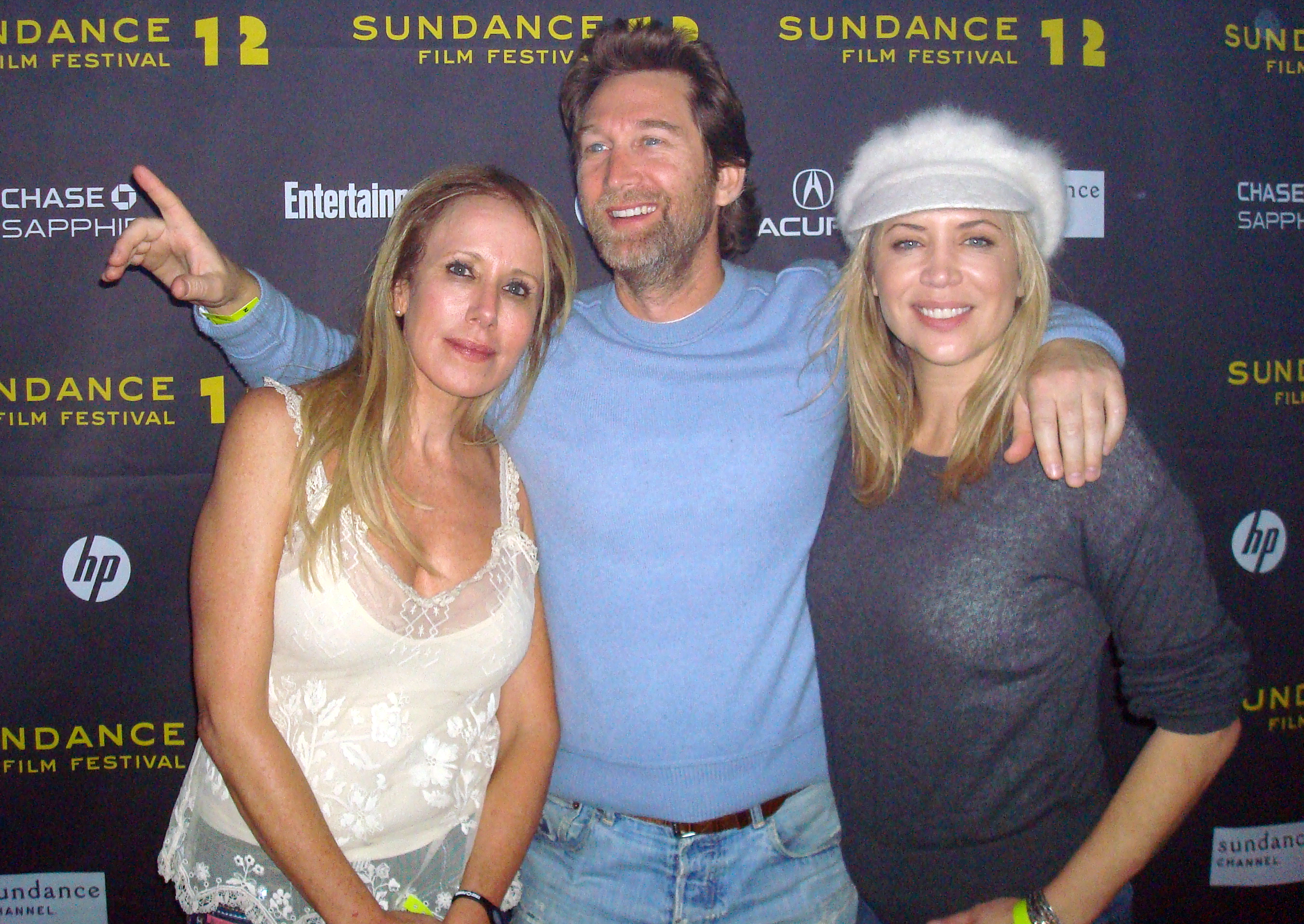 Elana Krausz, Christo Dimassis and Sherrie Rose at 2012 Sundance Film Festival