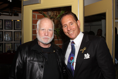 At the event 1 Voice. A benefit to bring awareness to and save The Motion Picture Nursing Home in Woodland Hills. I had the honor of meeting and talking with Richard Dreyfuss an incredible person and talent I admire. And despite his sometimes