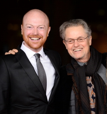 Jeff Biehl and Jonathan Demme at Rome Film Festival premiere.