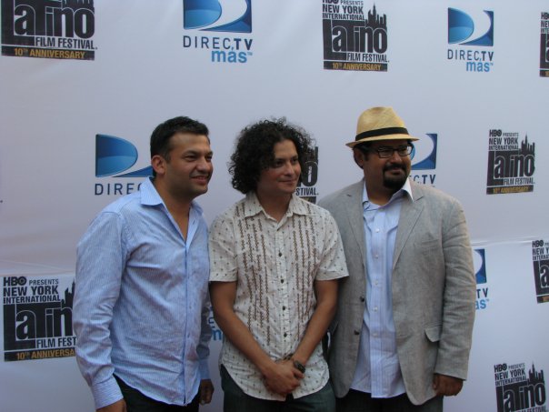 Michael Ray Escamilla, Mando Alvarado, and David Barrera at The HBO New York International Latino Film Festival Red Carpet.