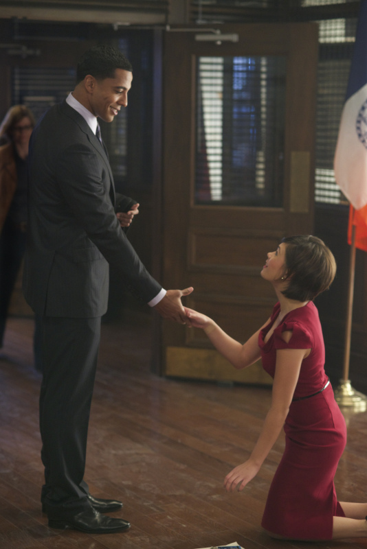 Still of Christian Keyes and Nicole Gale Anderson in Beauty and the Beast (2012)