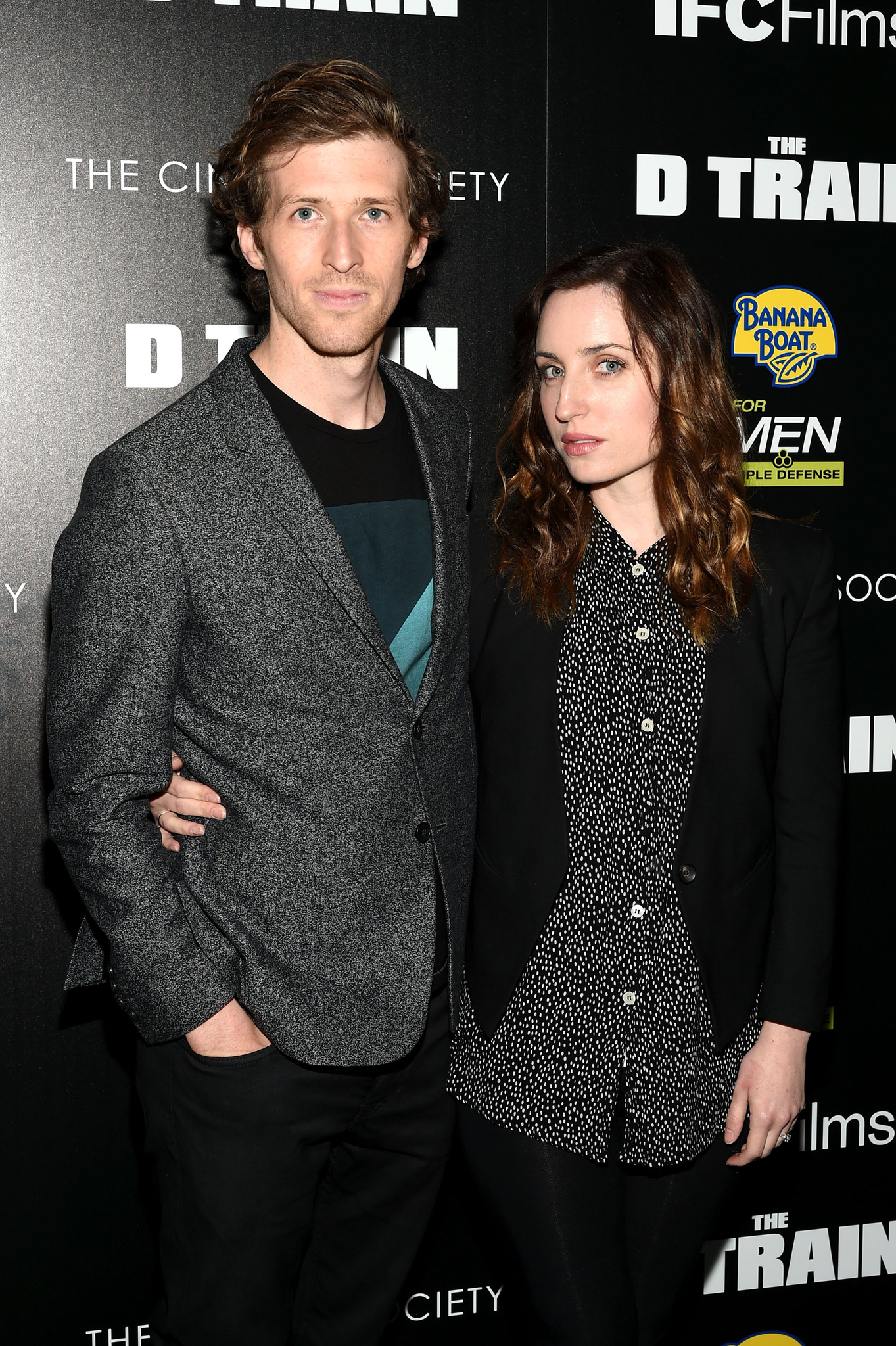 Daryl Wein and Zoe Lister-Jones at event of The D Train (2015)