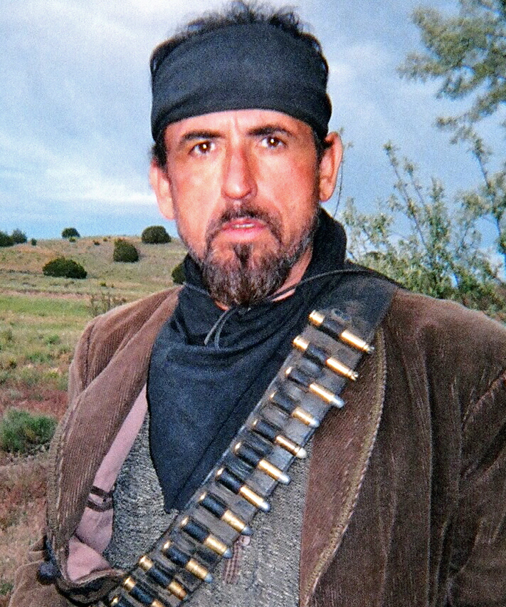 On location in Santa Fe, New Mexico in the role of Segundo in the feature film, The Far Side Of Jerico, directed by Tim Hunter