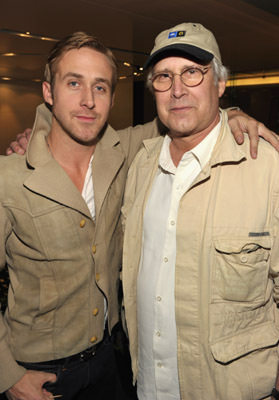 Chevy Chase and Ryan Gosling at event of Blue Valentine (2010)
