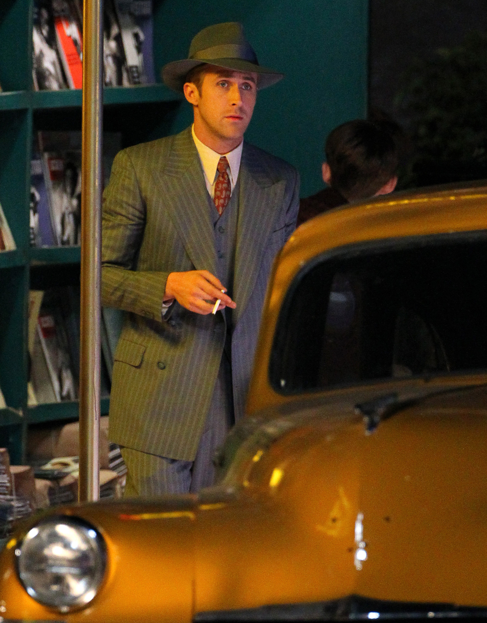 Ryan Gosling at event of Gangsteriu medziotojai (2013)
