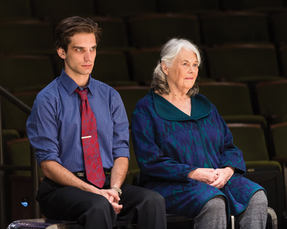 Jeff Ward and Lois Smith in Marjorie Prime