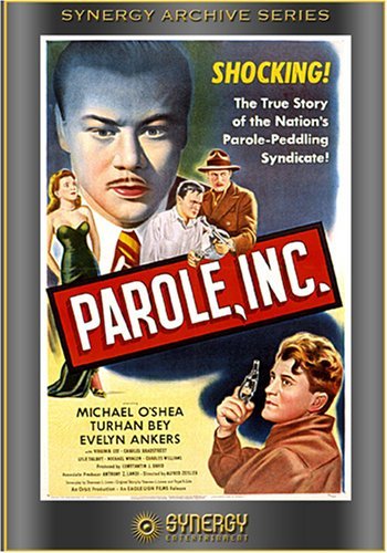 Turhan Bey, Evelyn Ankers and Michael O'Shea in Parole, Inc. (1948)