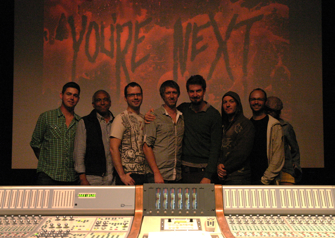 mixing You're Next for Snoot/Lions Gate
