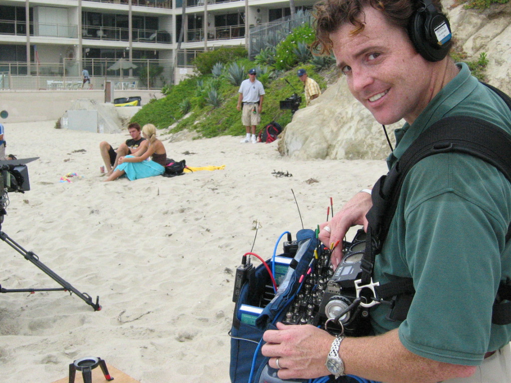 The Tim Coston on the set of Laguna Beach Season 1 - rocking the Cantar-X