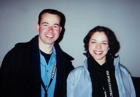 Director, James Murray and Heather Soto at the Durango Film Festival