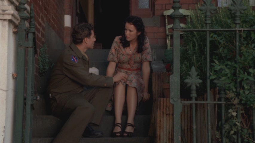Still of James Badge Dale and Claire van der Boom in THE PACIFIC