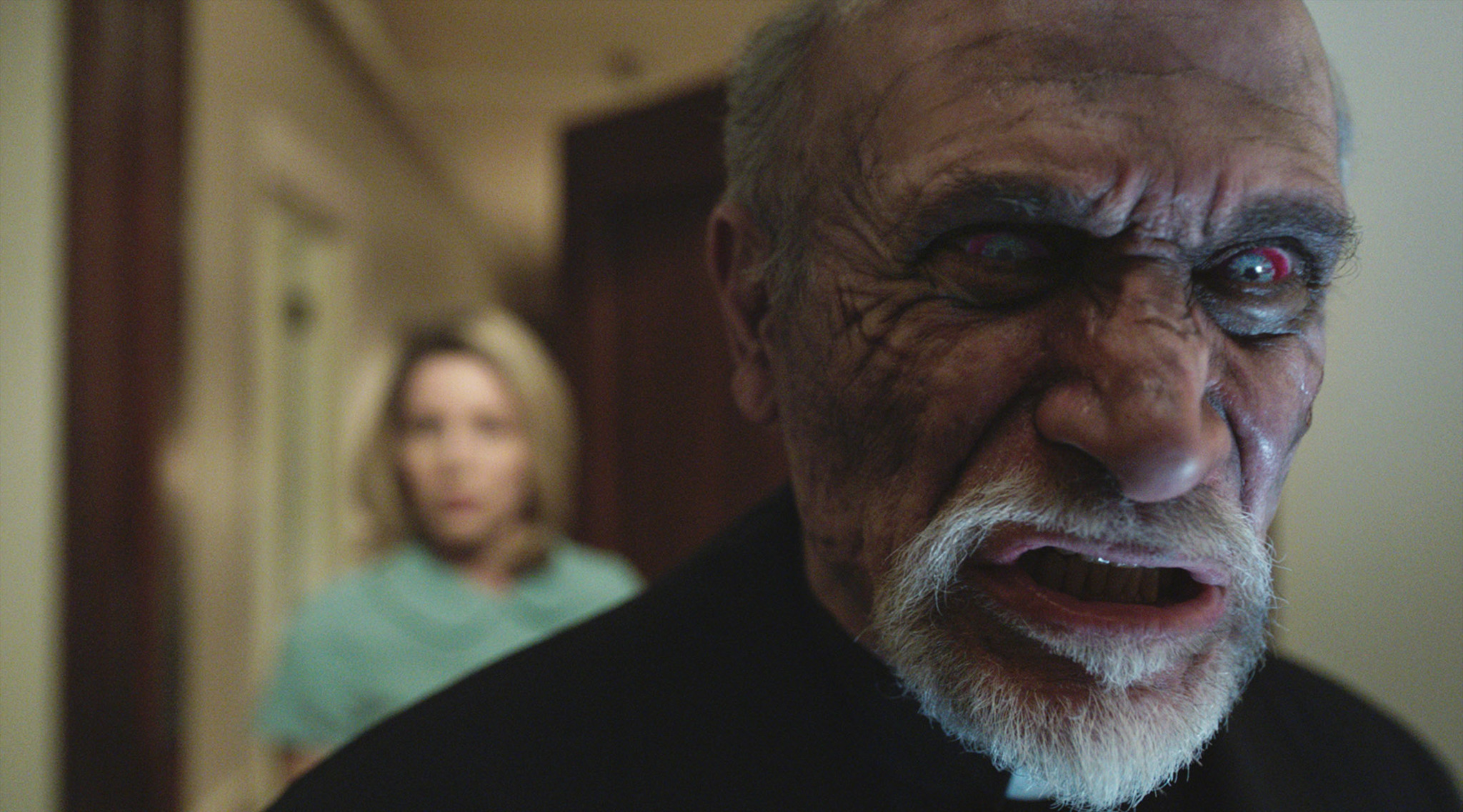 Still of Tony Amendola and Annabelle Wallis in Anabele (2014)