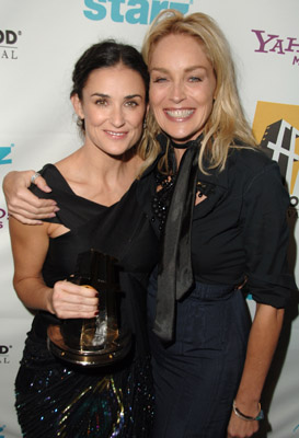 Demi Moore and Sharon Stone