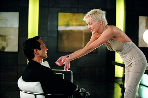 Still of Sharon Stone and Benjamin Bratt in Catwoman (2004)