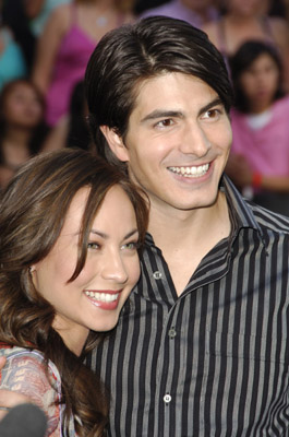 Brandon Routh and Courtney Ford at event of 2006 MTV Movie Awards (2006)