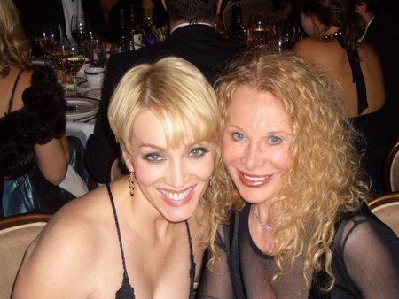 Tere Morris and Karon Crosby at the Bafta Awards