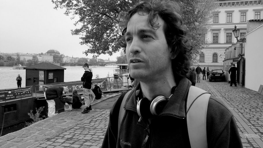 Director Dani Menkin on shoot of JE T'AIME, I LOVE YOU TERMINAL