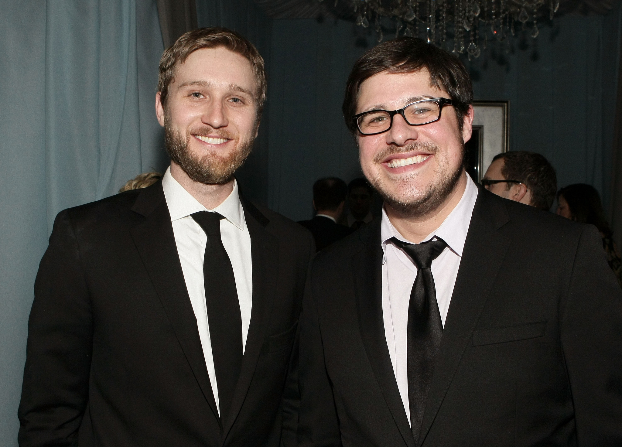 Rich Sommer and Aaron Staton