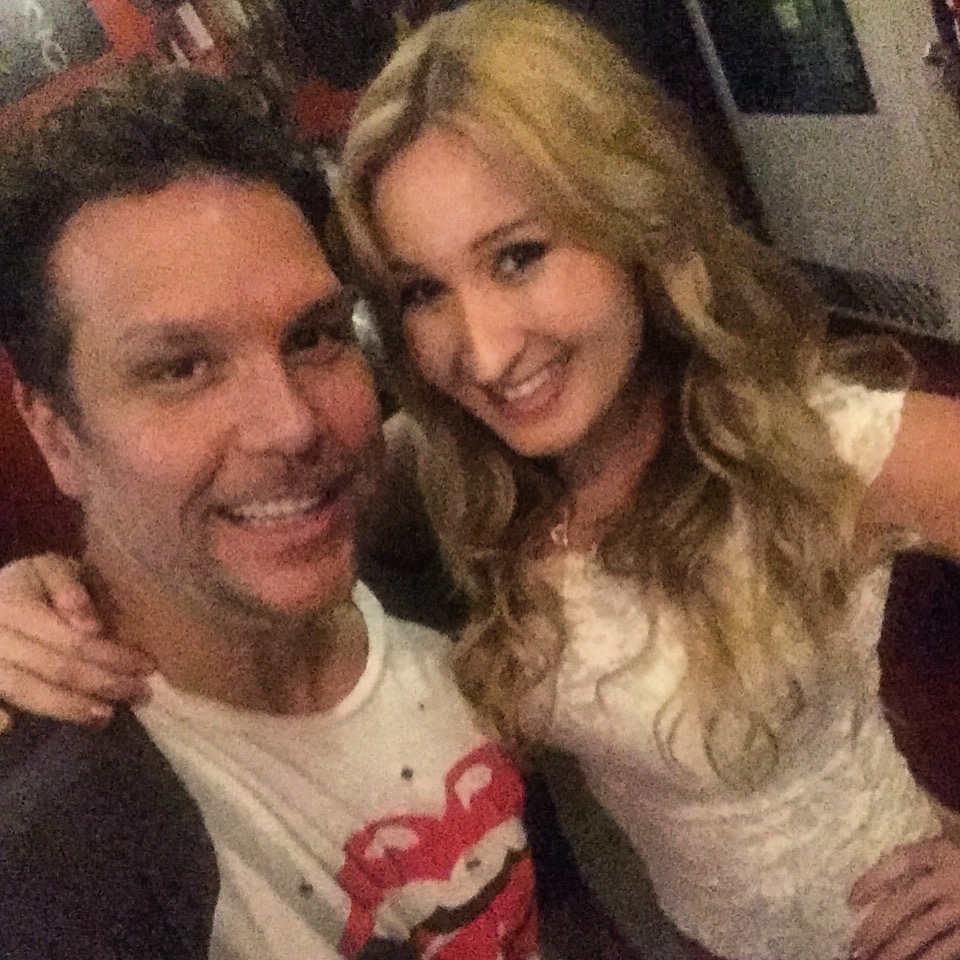 Dane Cook and I after the Comedy Show at The Improv Hollywood.