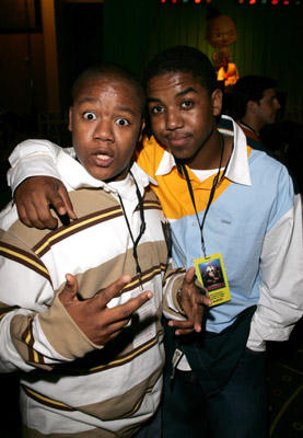 Kyle Massey and Christopher Massey at event of Chicken Little (2005)