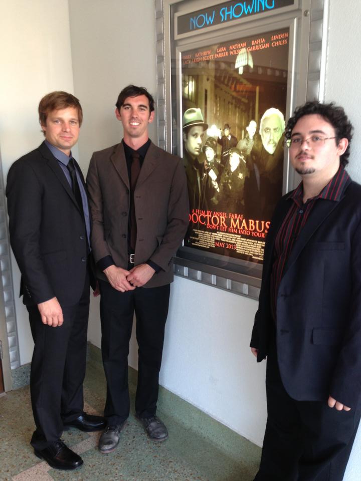 Premiere of Doctor. Director Ansel Farij, Nathan Wilson and Derek Mobraaten