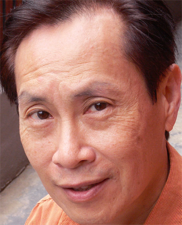 Close Up of Peter Chen head shot nice casual look.