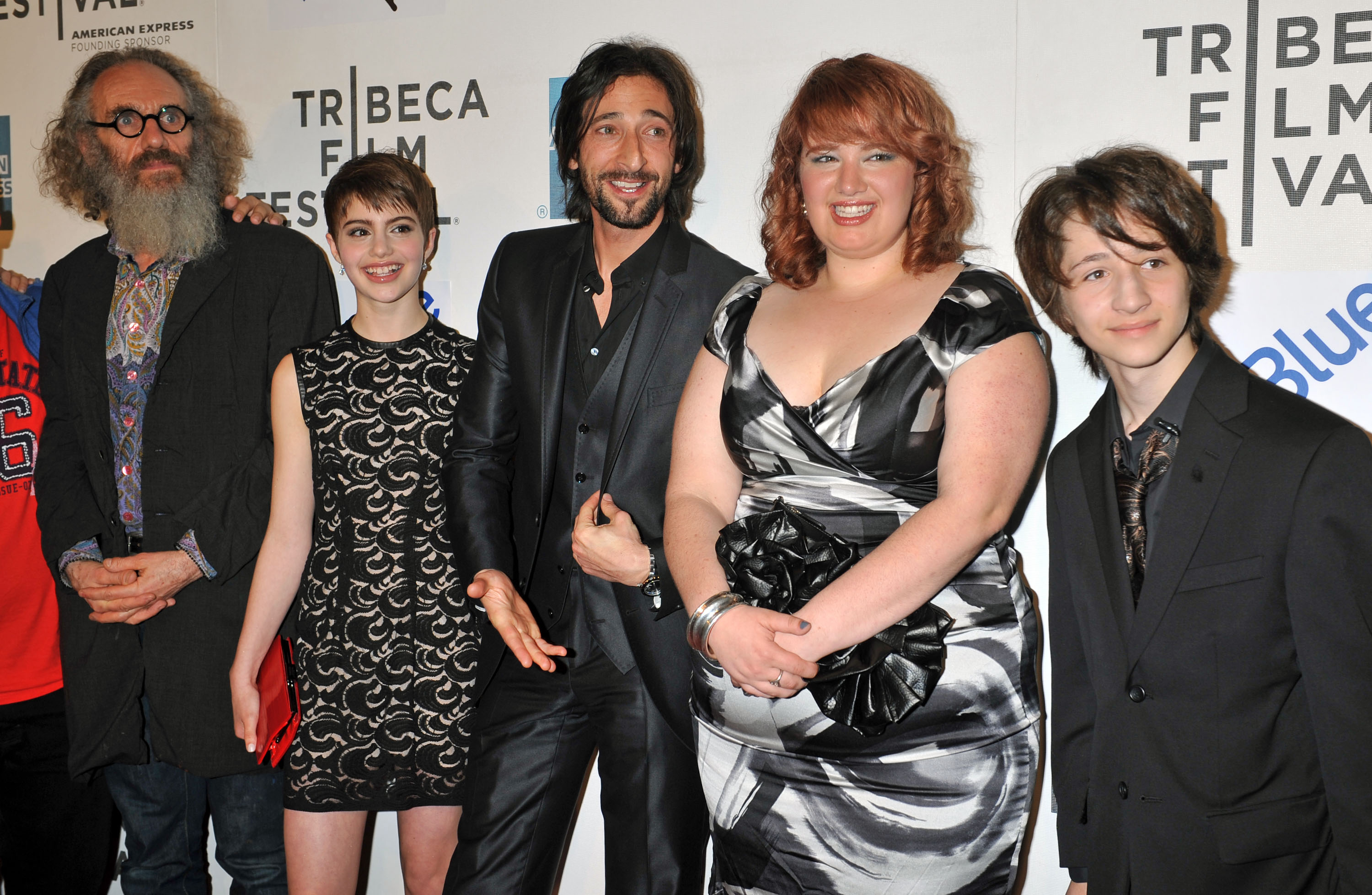Lucian Maisel is at the premerie of Tony Kaye's Detachment (2011 at the Tribeca Film Festival.