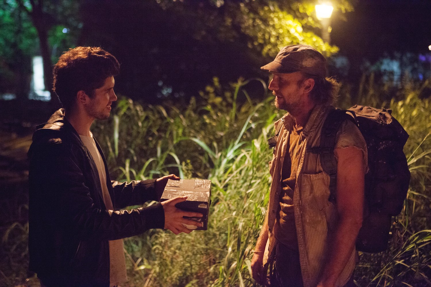 Jayson Warner Smith and Carter Jenkins in a scene from Heavy Water