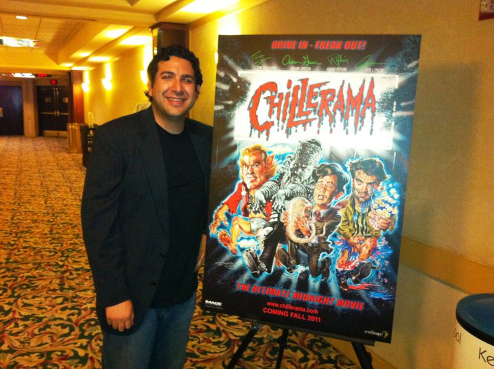 John Crockett at Chillerama premier, Comic Con San Diego.