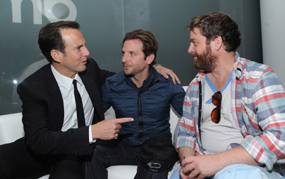 Will Arnett, Bradley Cooper and Zach Galifianakis