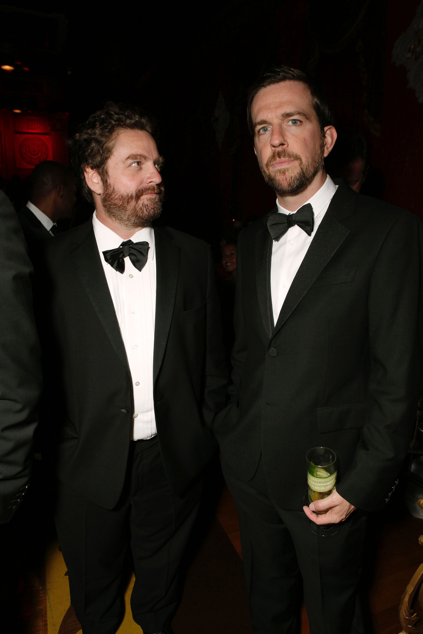 Zach Galifianakis and Ed Helms