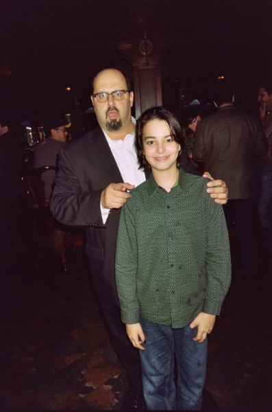 Robert Gerdisch with Phil Ridarelli American Theater Company, Chicago, Yeast Nation opening night party