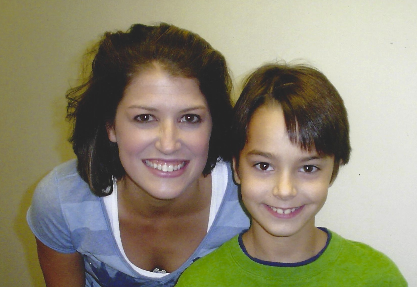 Robert Gerdisch with Nicole Parker , on set, MAD TV