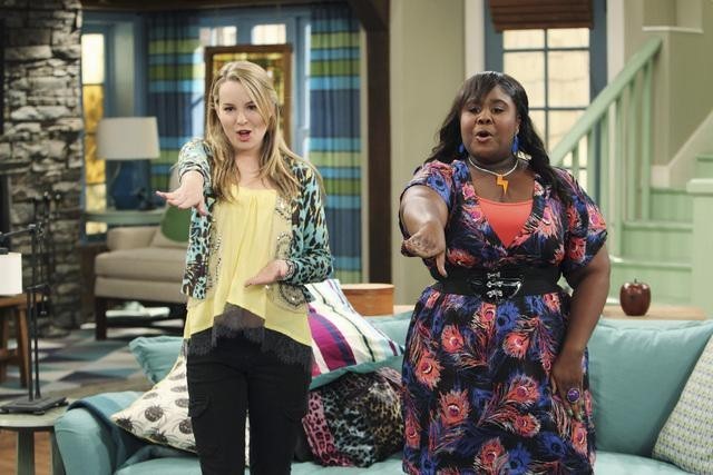 Still of Raven Goodwin and Bridgit Mendler in Good Luck Charlie (2010)