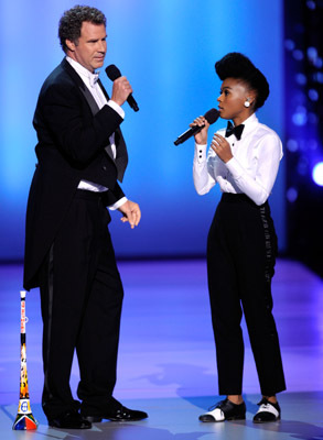 Will Ferrell and Janelle Monáe