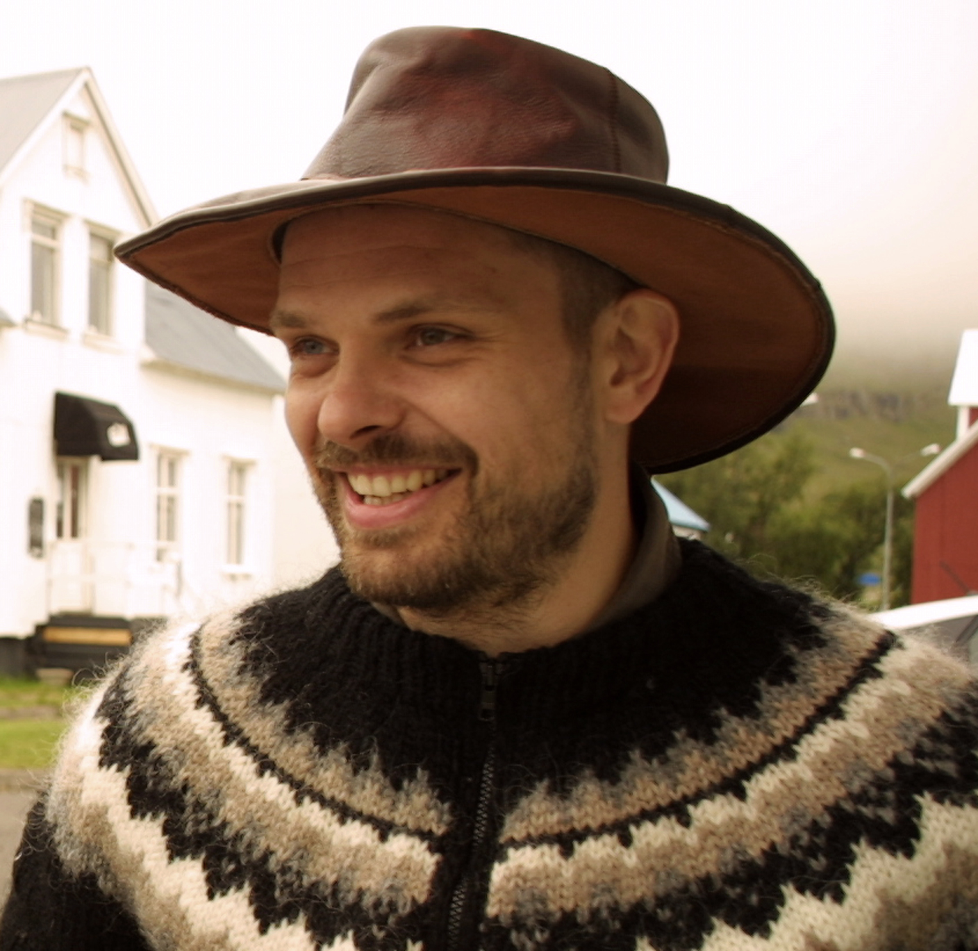 Oskar Thor Axelsson, in Seydisfjordur, Iceland.