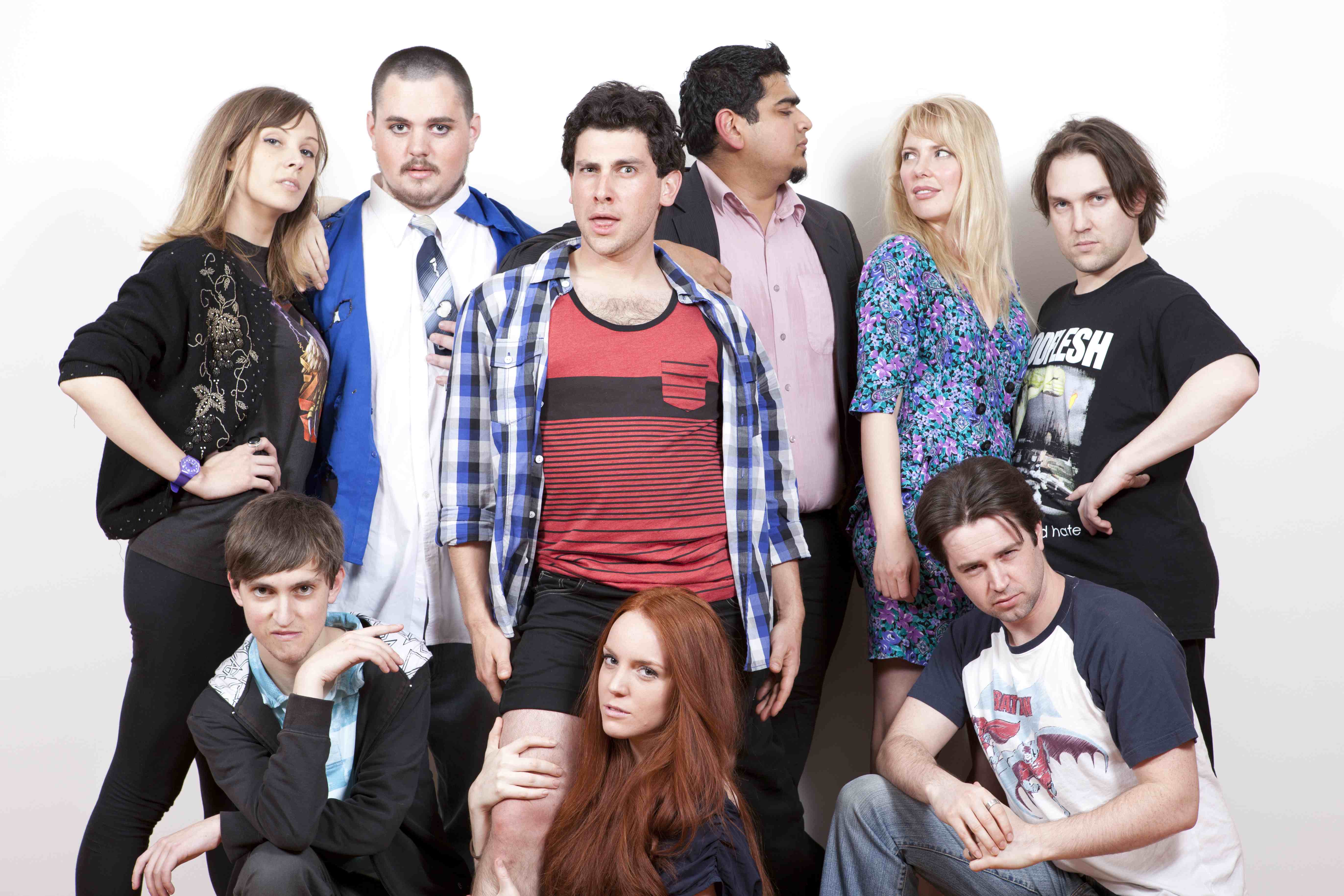 Promo Pic for Melbourne based comedy troupe The Wrong People