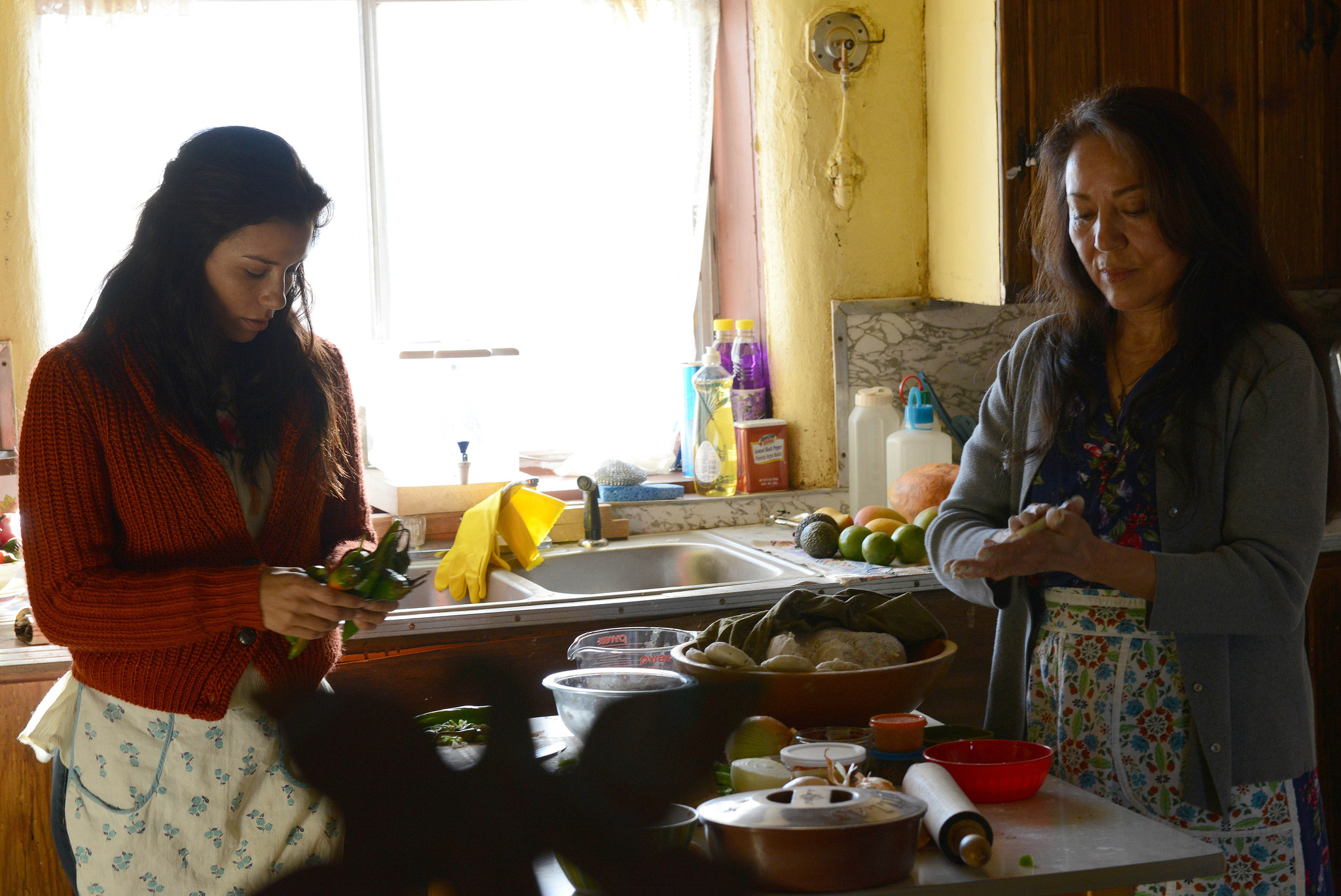 Still of Eva Longoria and Monica Sanchez in Frontera (2014)