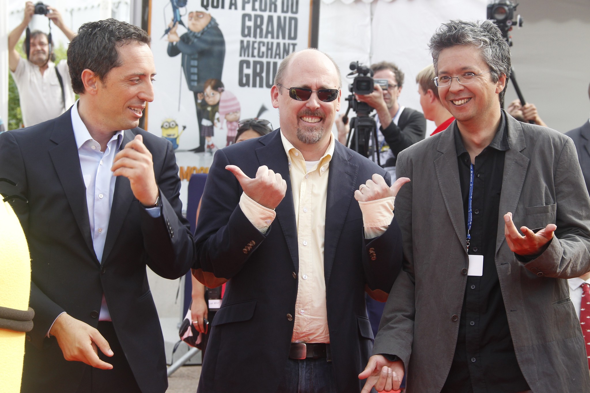 Gad Elmaleh and Pierre Coffin